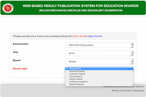 HSC Result 2020