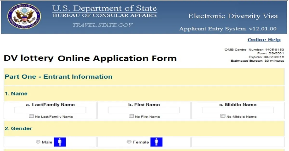 US diversity visa program